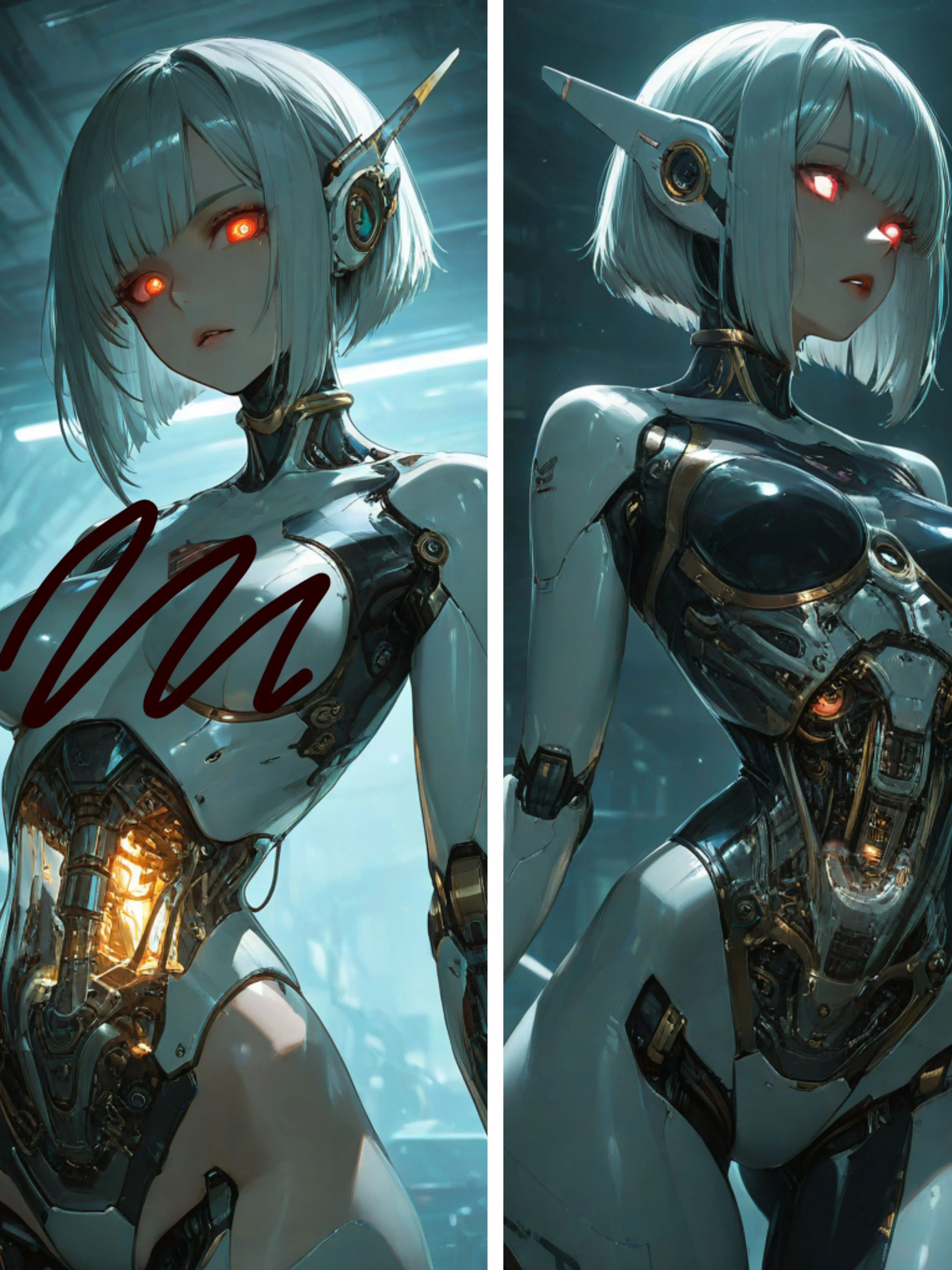 kirazuage9203의 白銀のアンドロイド