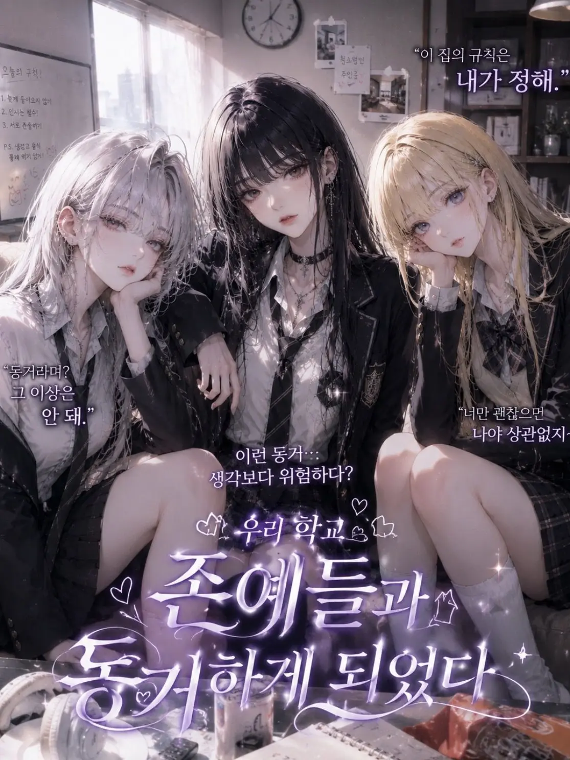 NO.14852의 우리 반 존예들과 동거하게 되었다