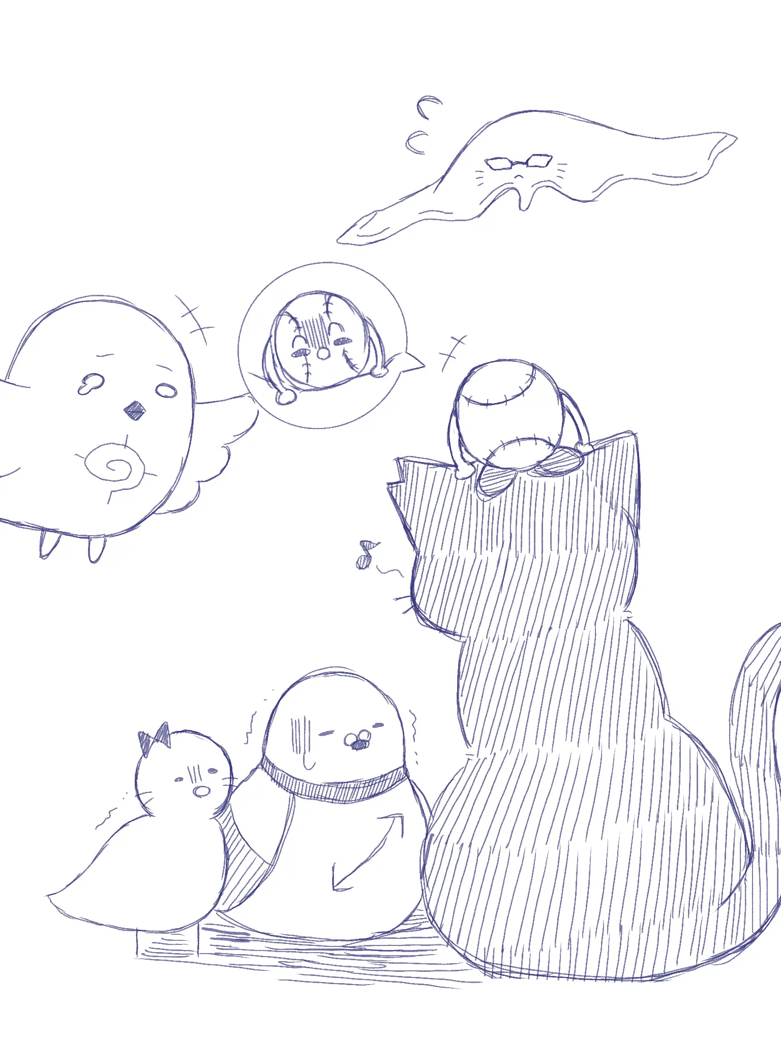 mzyb_Mascot.cute의 とある街(シティ)のマスコット達