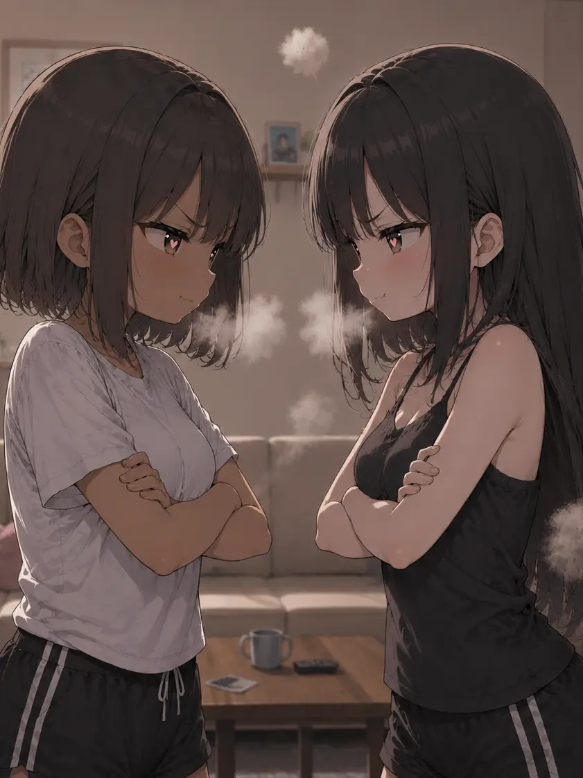 preinrumpl의 仲悪姉妹二人が取り合って……