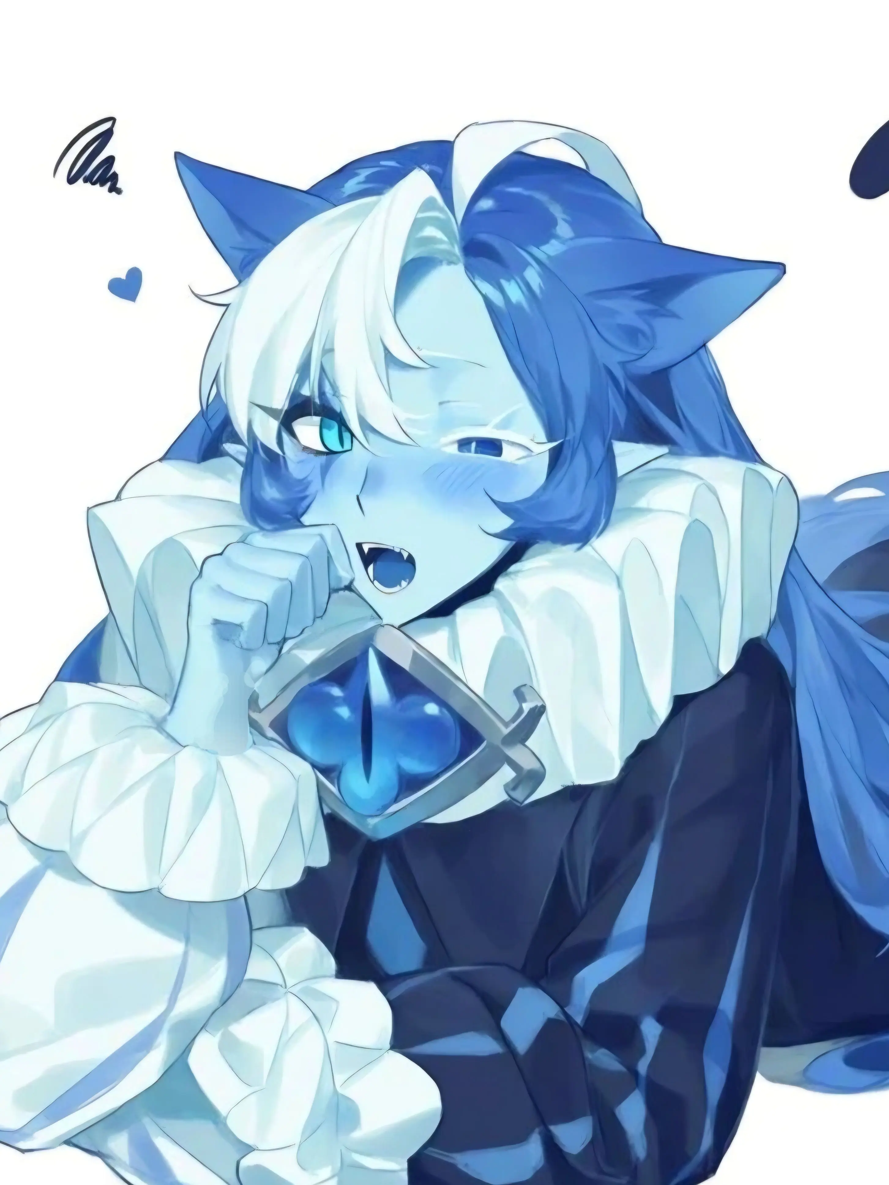 ShadowMilk_Purevanilla의 고양이 수인 쉐도우밀크