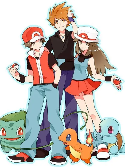 MsKaylaCharite의 Red, Blue, & Leaf | Pokemon