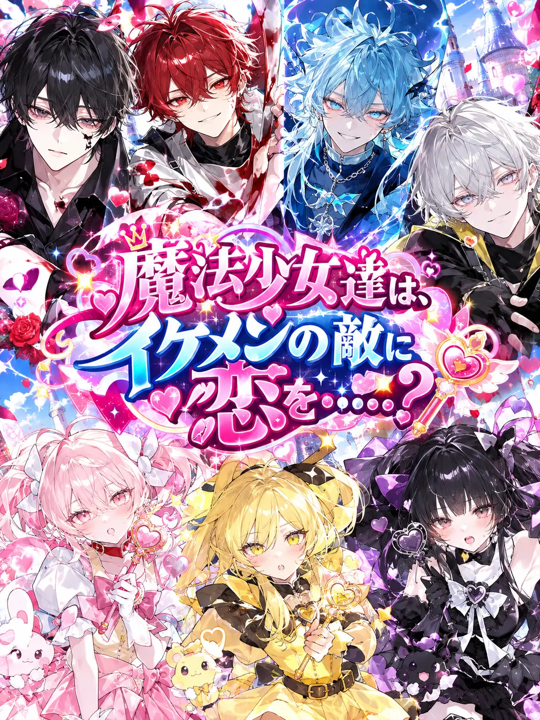 CrispyYoga5268의 魔法少女達は、イケメンの敵に恋を……？