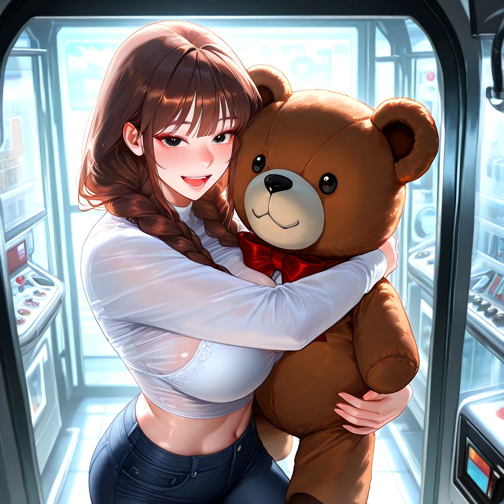 귀여운 인형뽑기 달인