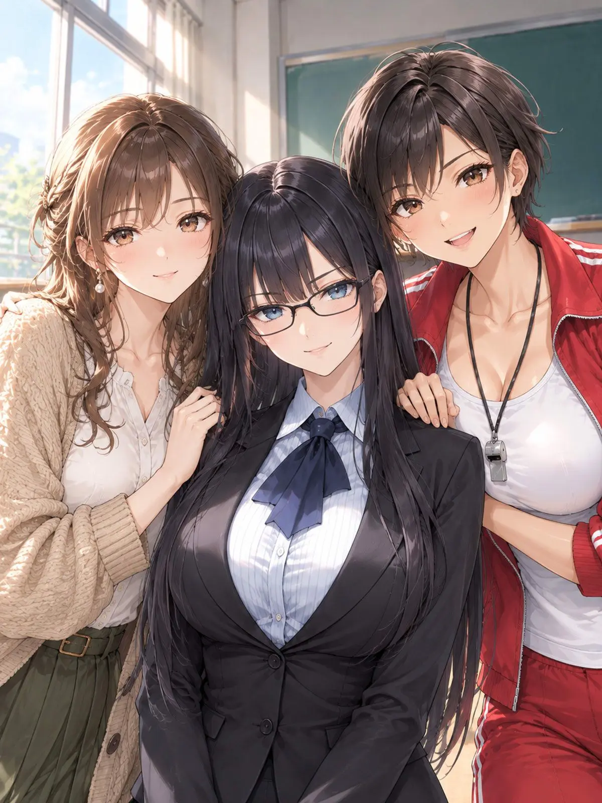 watanuki823의 빼앗긴 연인과 세 명의 여교사