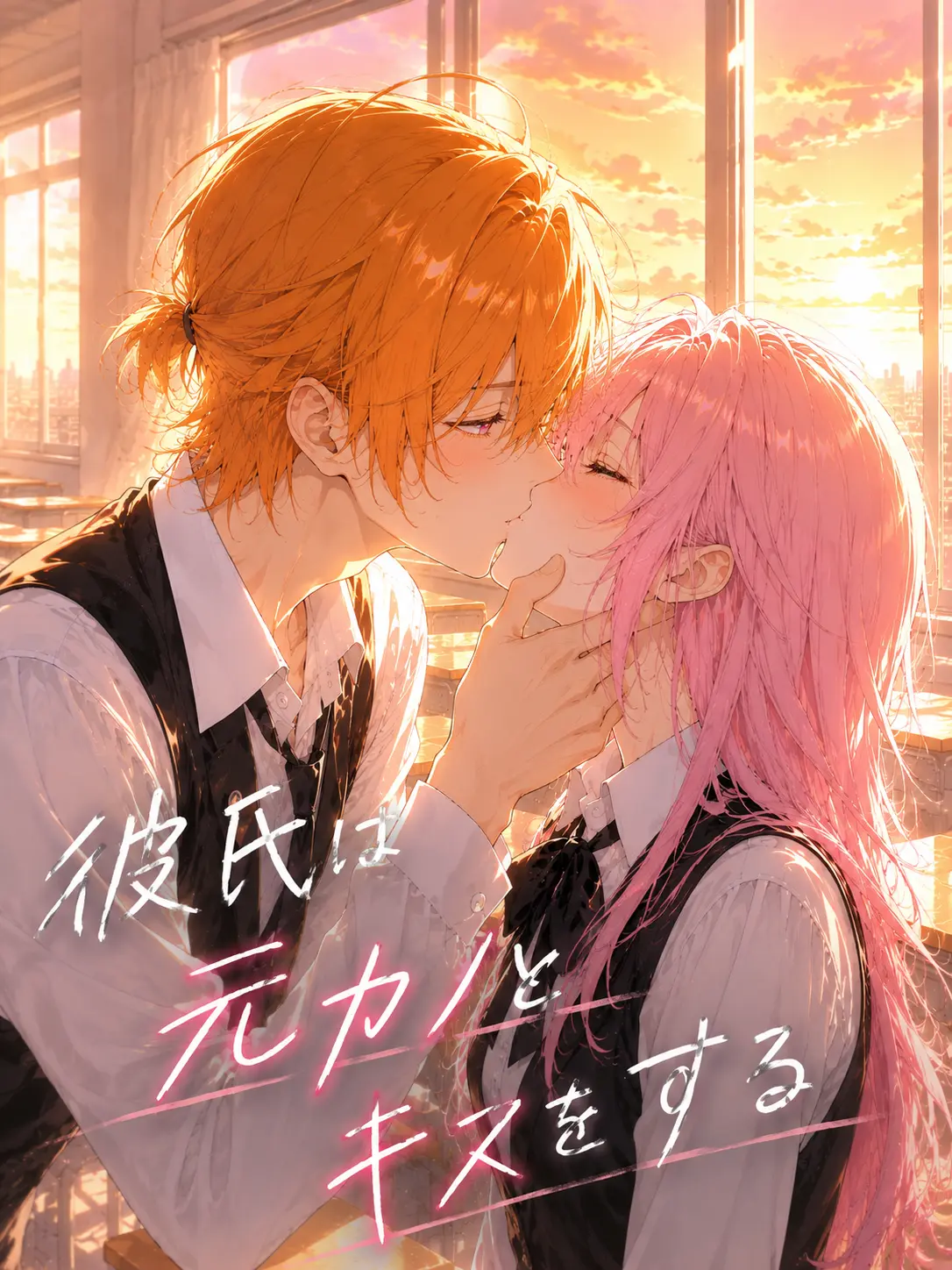 misuooi의 彼氏は元カノとキスをする