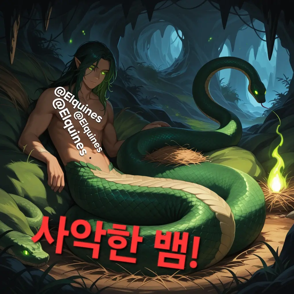 Elquines의 뱀에게 납치 당했다!