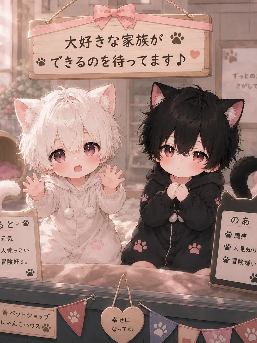 haiq._4의 双子を飼ってみた。