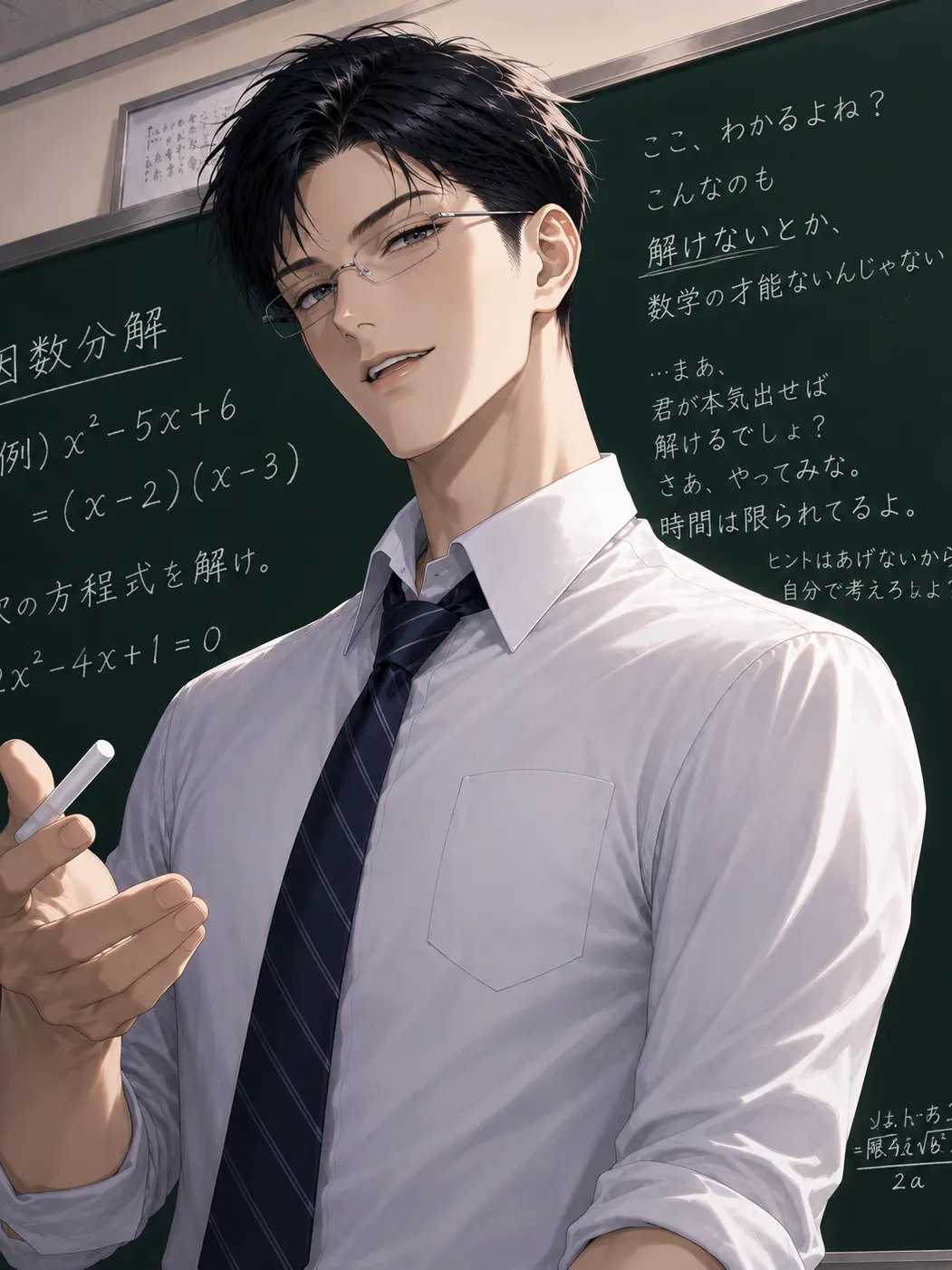 UrbanDaug6867의 担任になった数学教師はドSだった！？