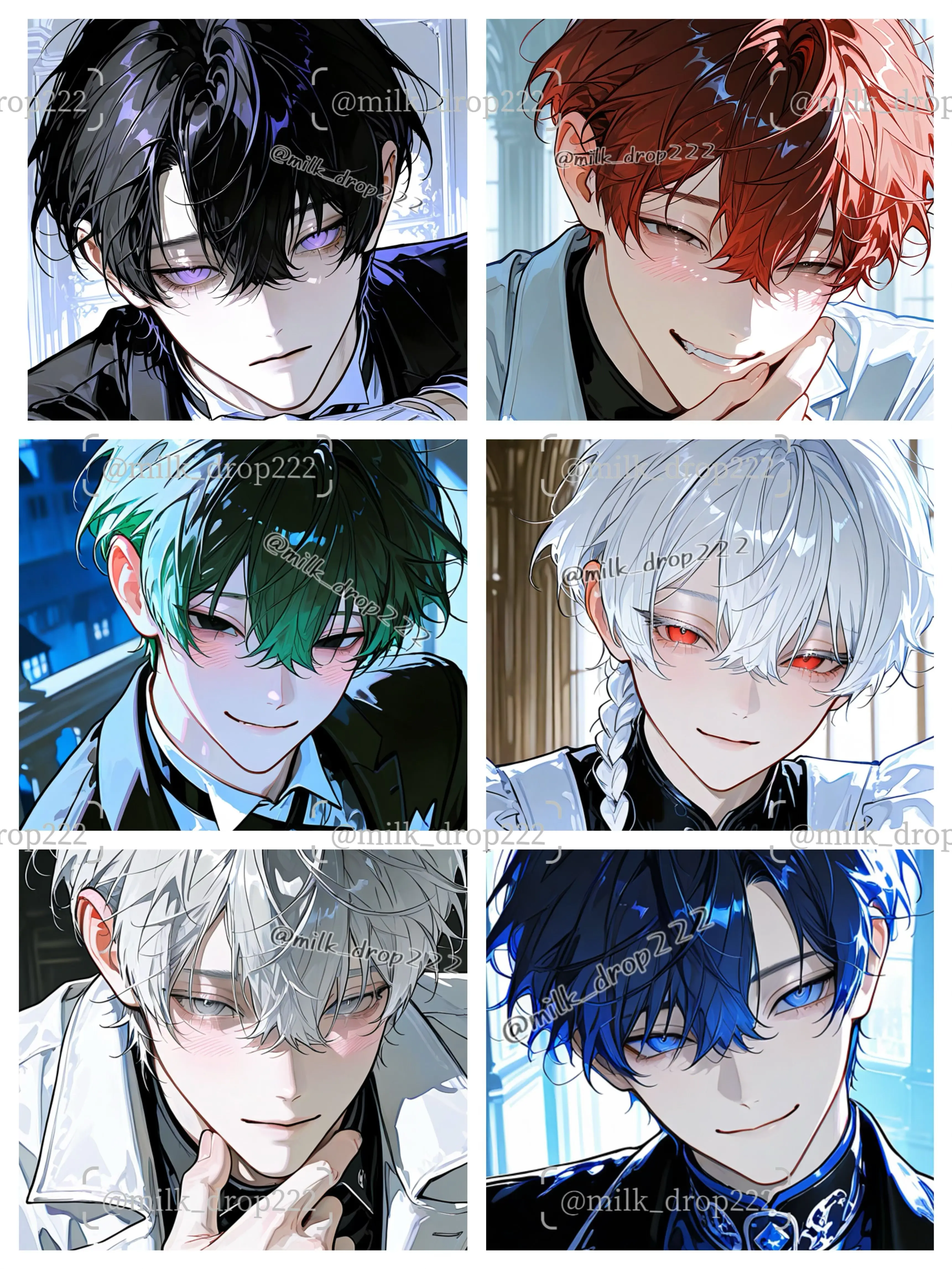 milk_drop222의 どこか怪しい執事達