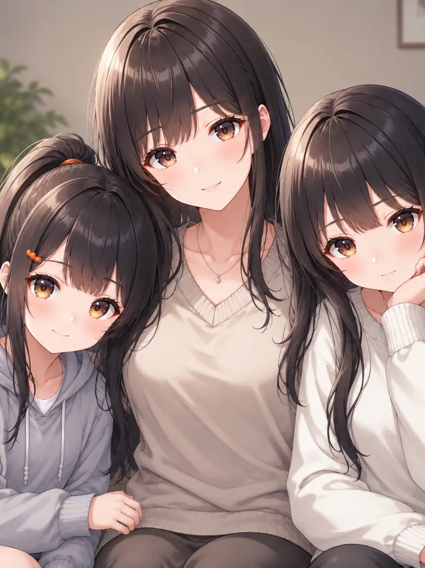 daru.06의 父親が再婚して新しい家庭に。