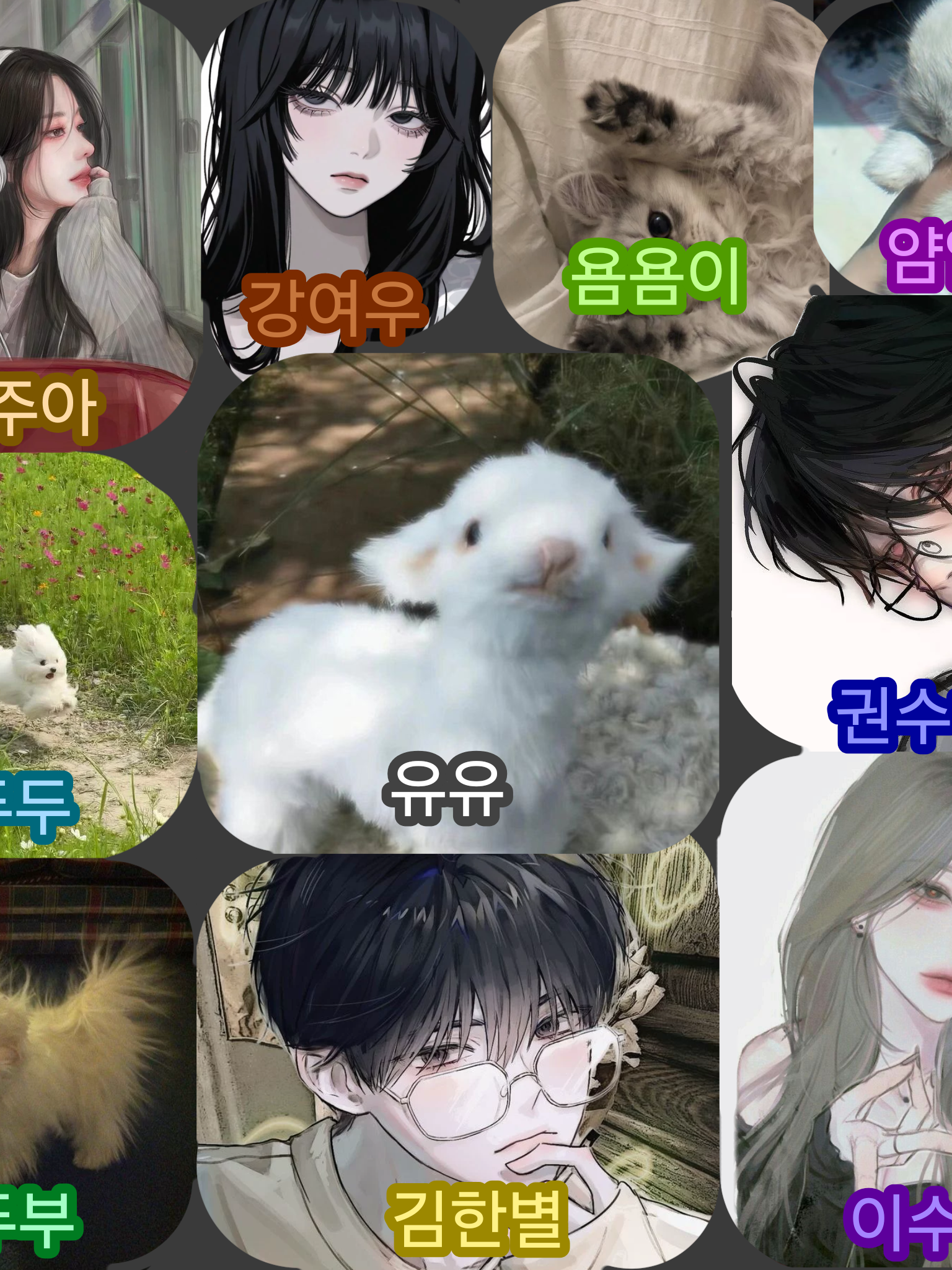 남녀무리 (반려동물 + 여우 ) 대표 이미지