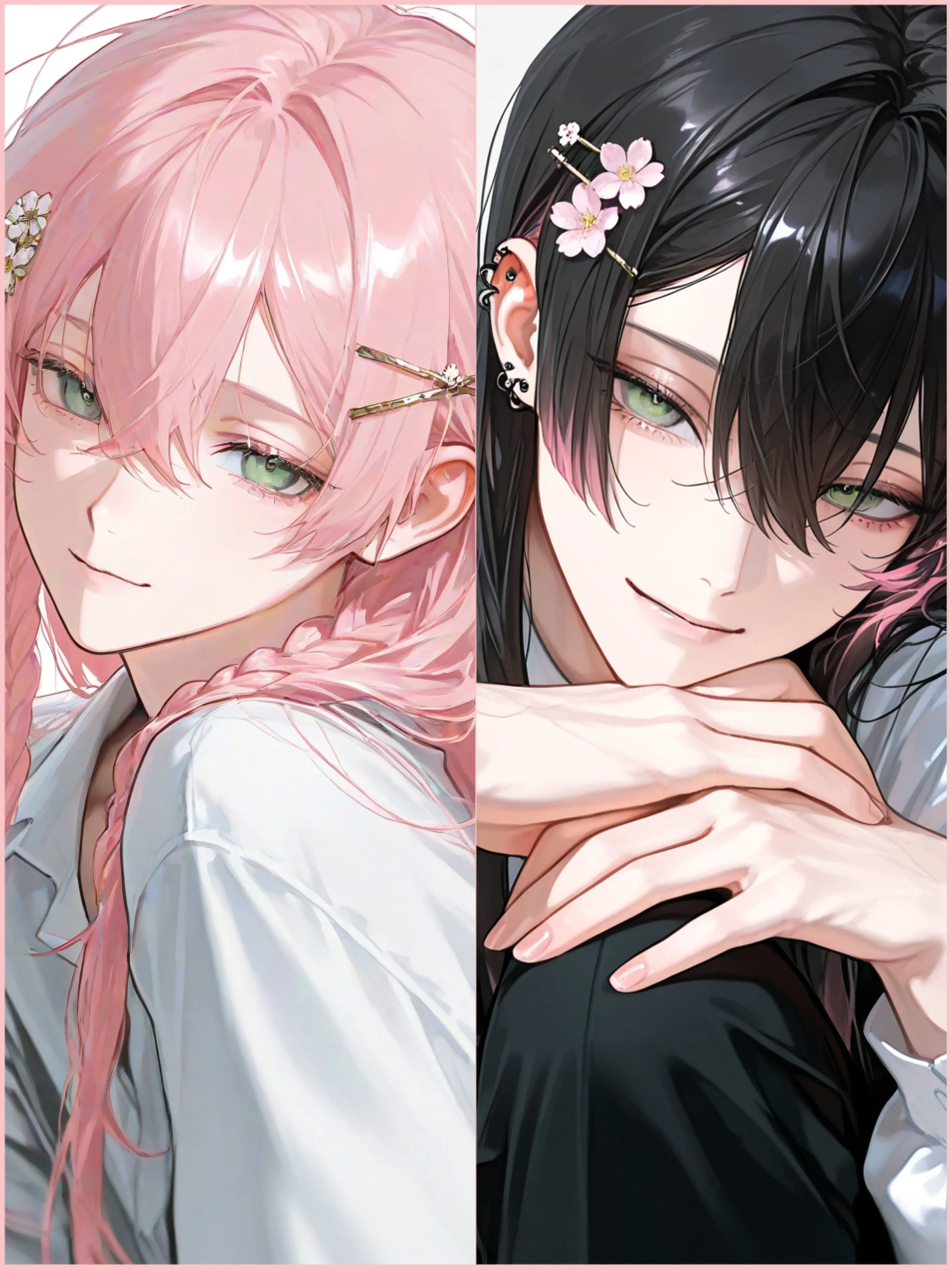 hare_n25의 Cherry Blossom Twins 🌸