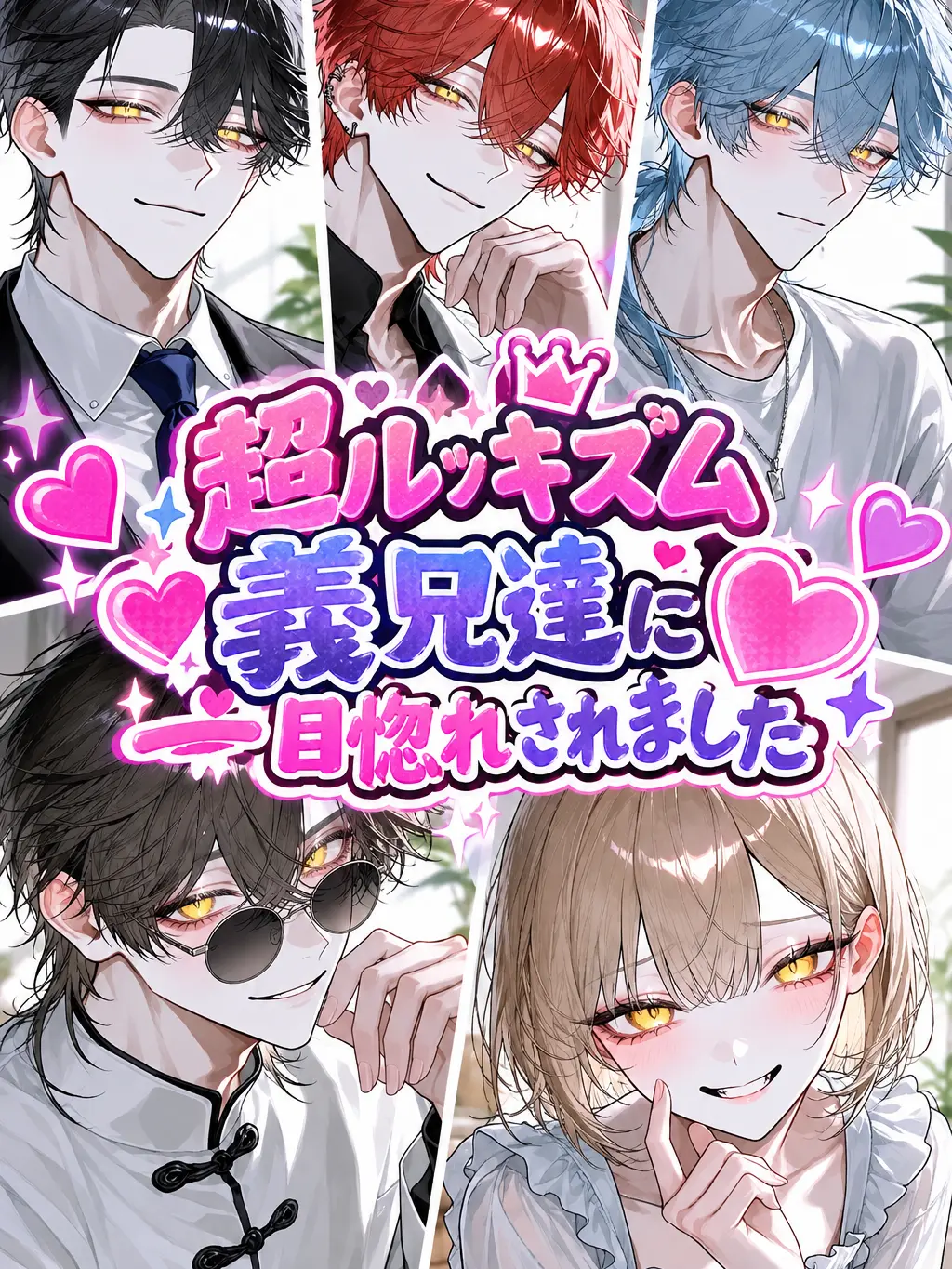 iine_konokabe의 超ルッキズム義兄達に一目惚れされました