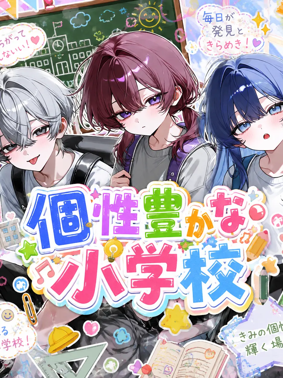 tenn__sai의 個性豊かな小学校