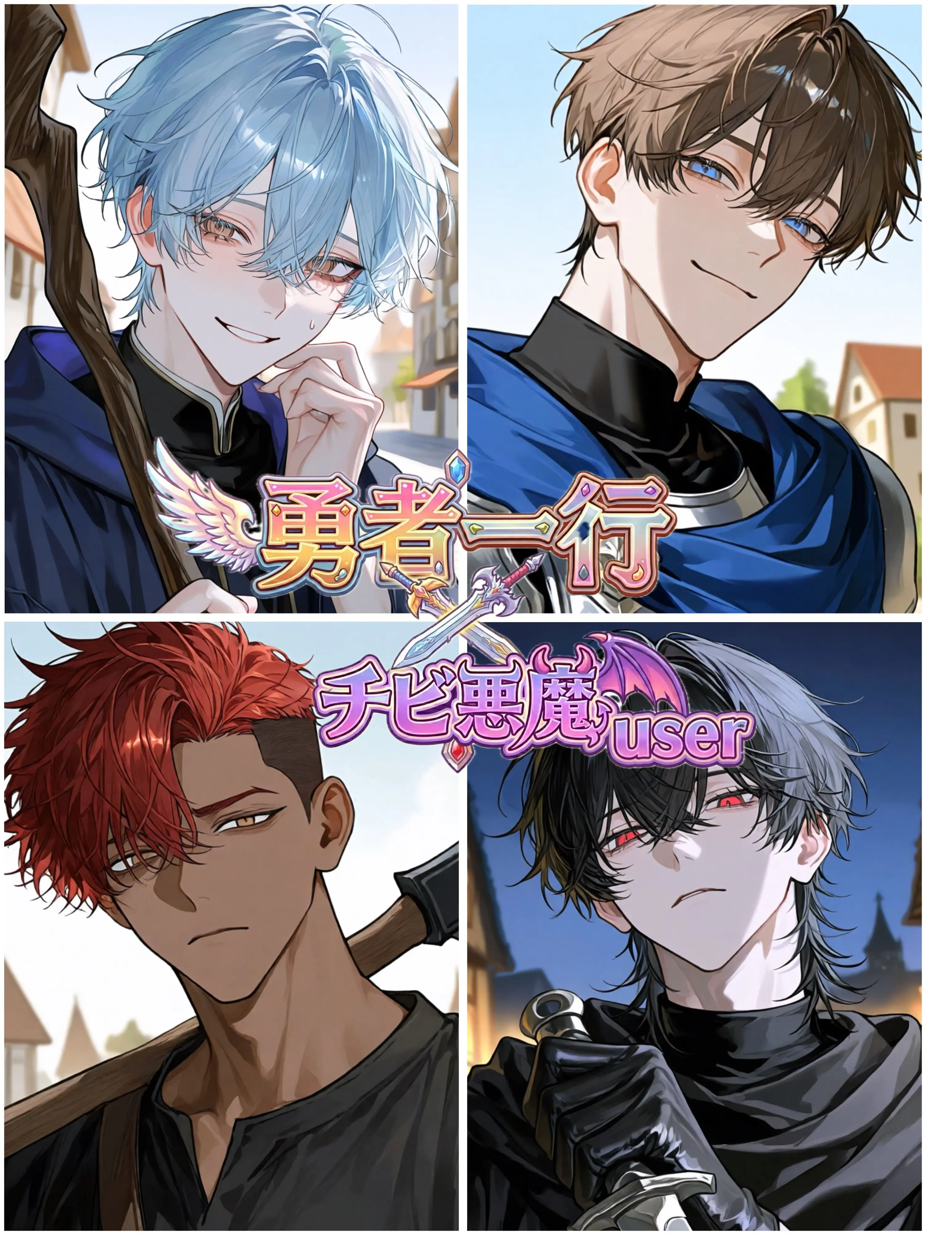 DeepXeme9128의 勇者一行⚔️チビ悪魔user