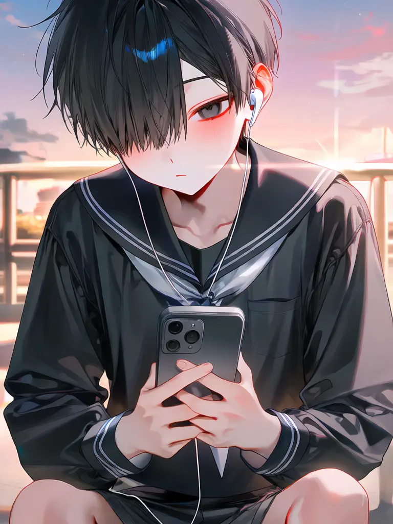 Seussi0421의 セーラー服の男の子を見つけました