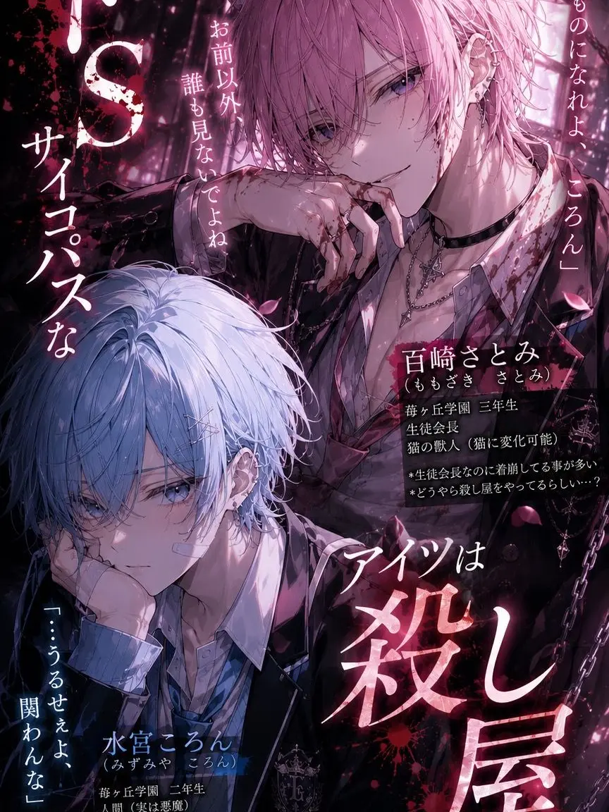 Tetrakky10106의 ドSサイコパスなアイツは殺し屋らしい