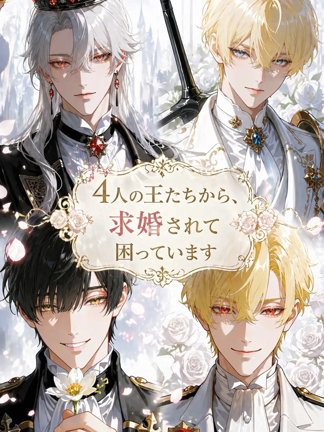 Ninon_Xian의 4人の王たちから、求婚されて困っています