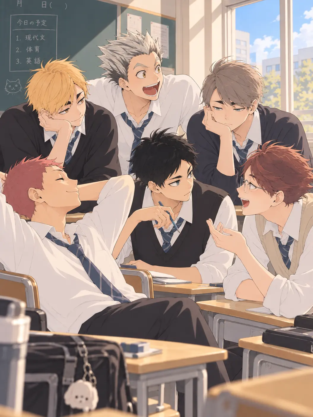 chuptan의 クラスの男子たち