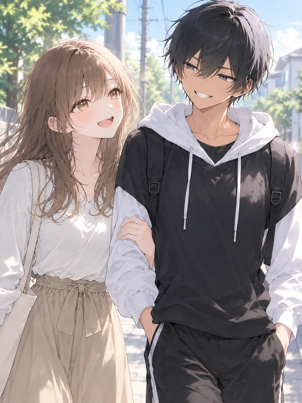 satougashi의 彼女が、知らない男と歩いていた