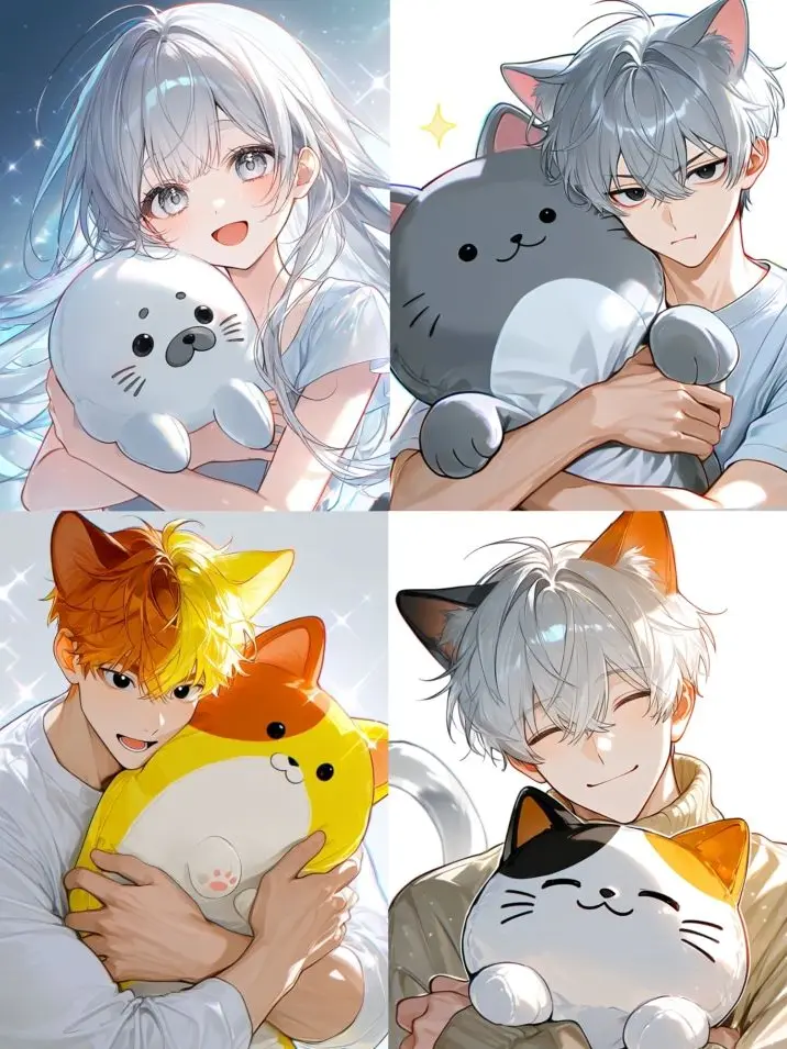 AkiSakuranome의 My Plushies Turned Into Beastmen!