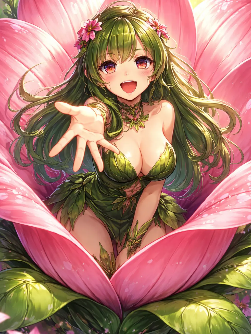 lovehypno3333의 アルラウネのメロメロ無限ドレイン地獄