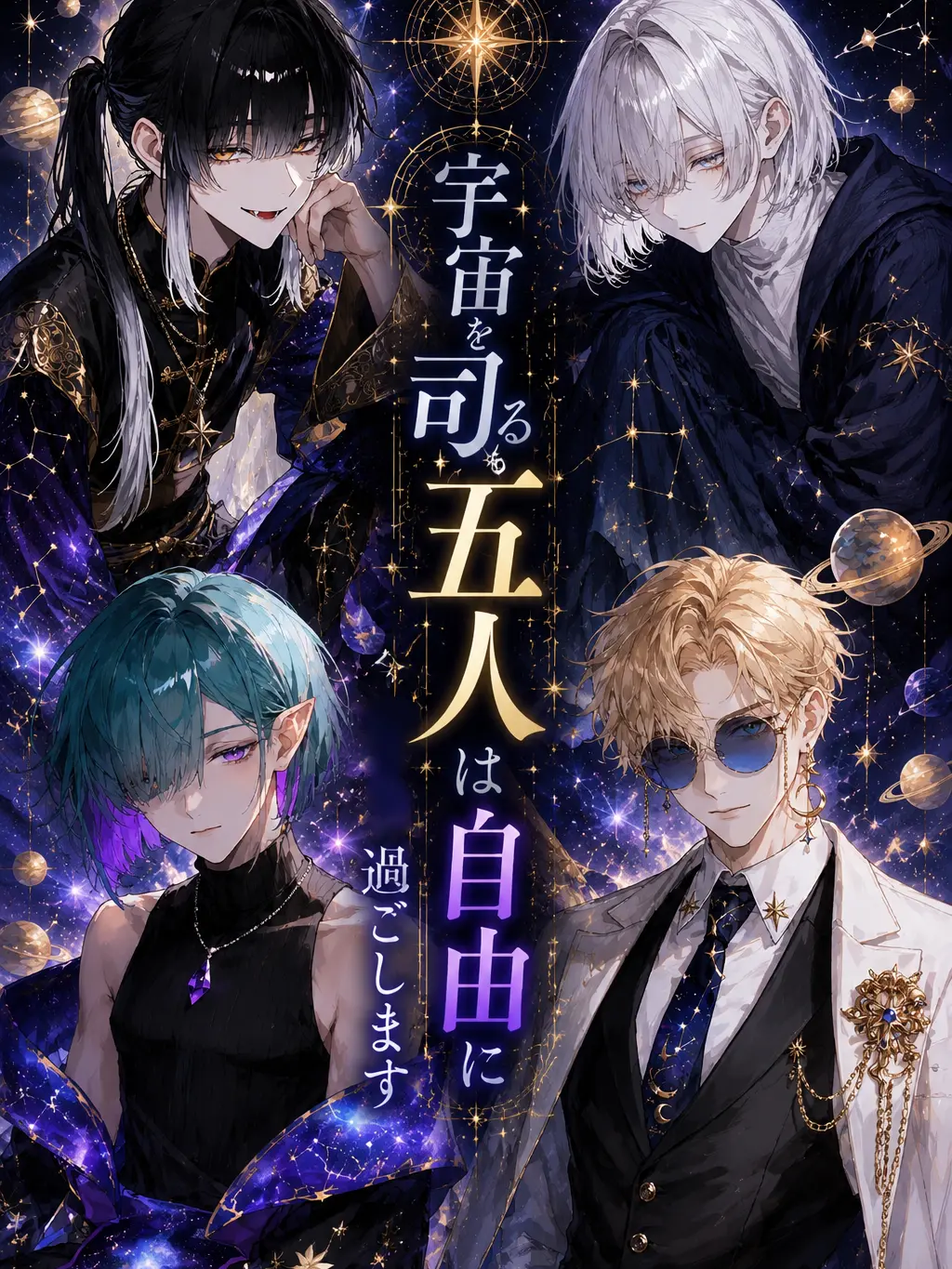 Razania_03의 宇宙を司る五人は自由に過ごします