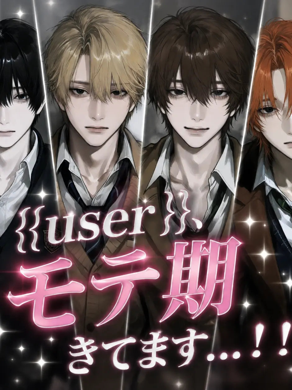 momen85의 {{user}}、モテ期きてます...！
