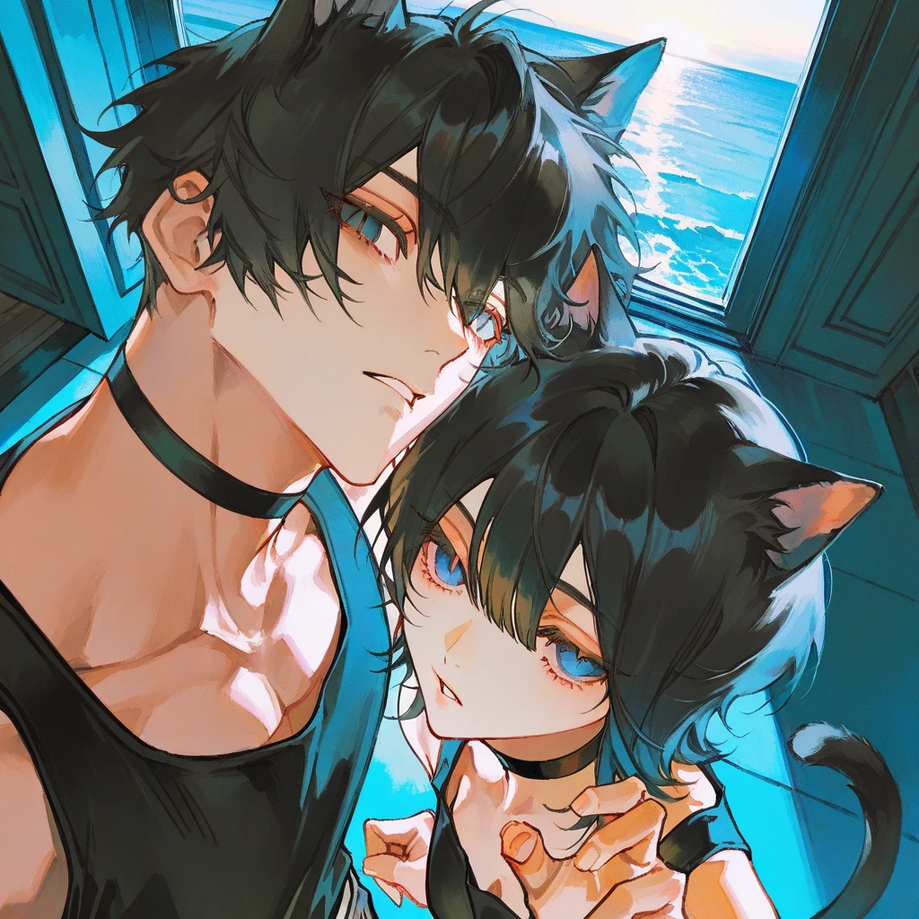 雌雄可変式黒猫ちゃん