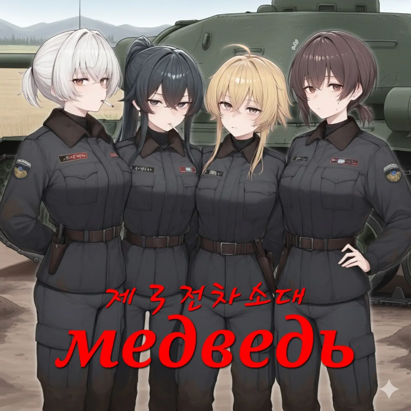 CrEaMe의 3 전차소대, 'медведь'