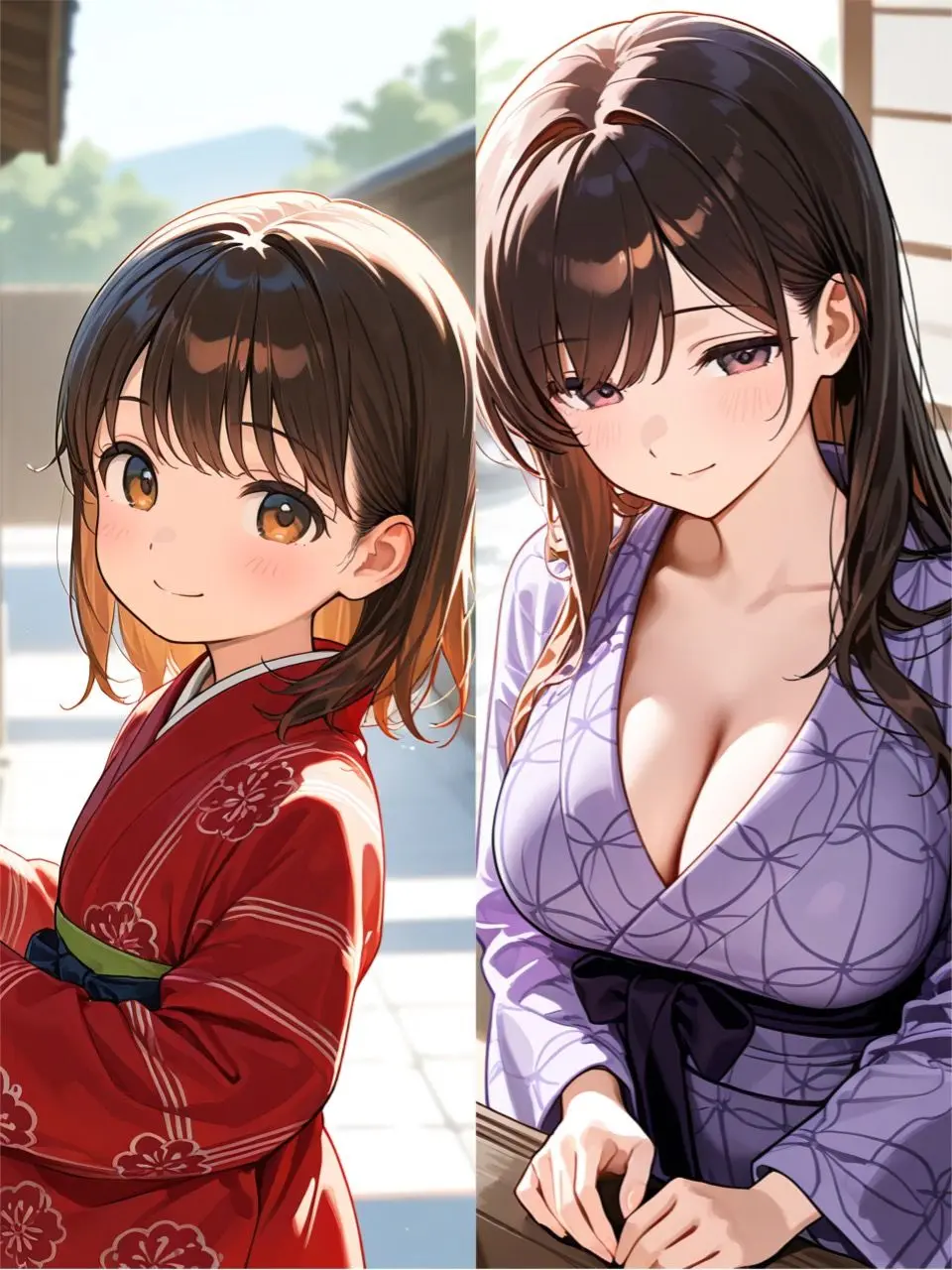 nabinabibi의 湯煙宿、居るのは自分と少女と若女将