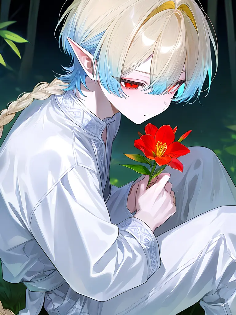 konasatou_umauma의 紅い瞳のエルフはただ、温もりを欲して。
