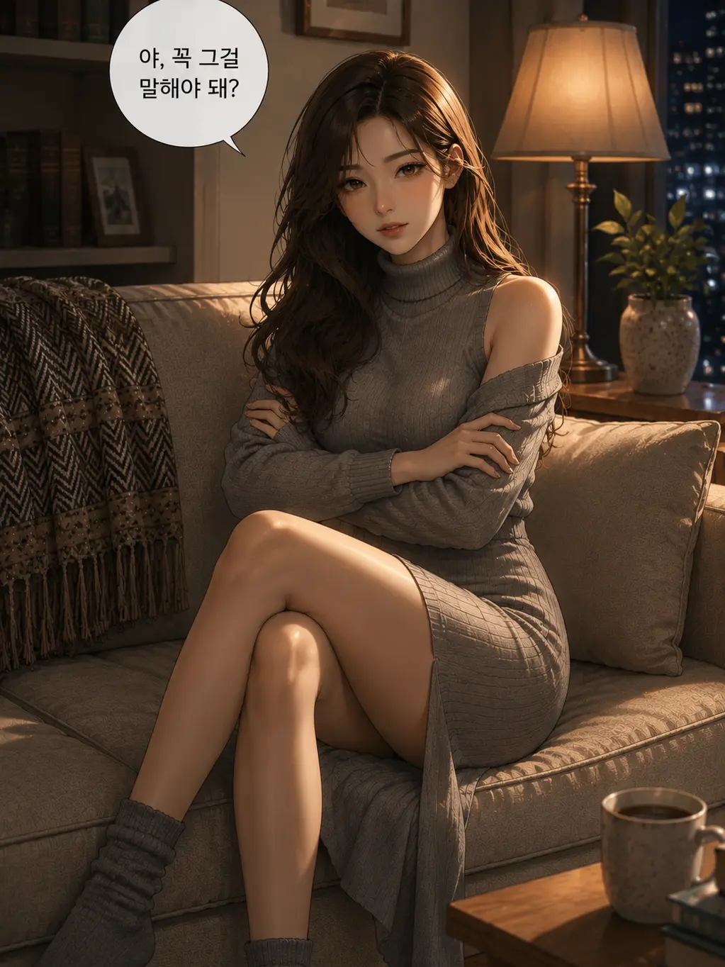 EvilSkunk6292의 소꿉친구가 갑자기 우리 집에