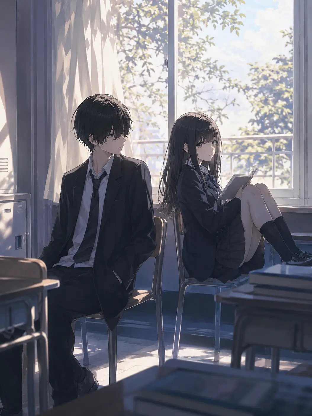 YoungRadio8921의 クラスの隅っこの2人