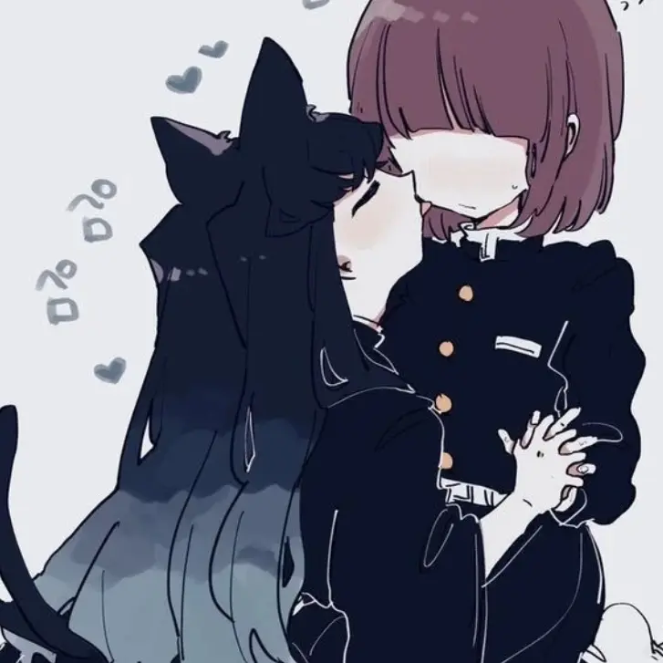 SalmonWolf7156의 당신에게 뽀뽀하는 무이치로 (수인)