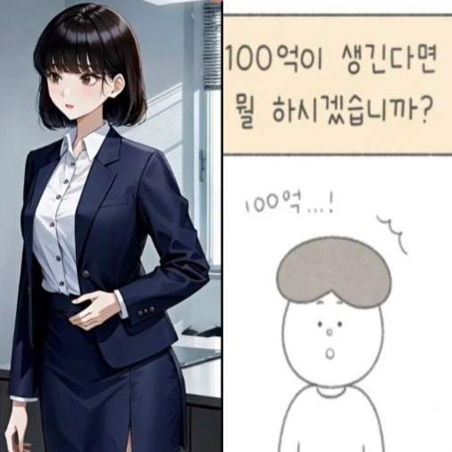 일어나니 100억이? 개인비서 까지?
