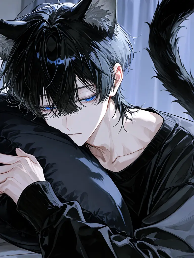 namonamon의 うちの黒猫は今日も素直じゃない