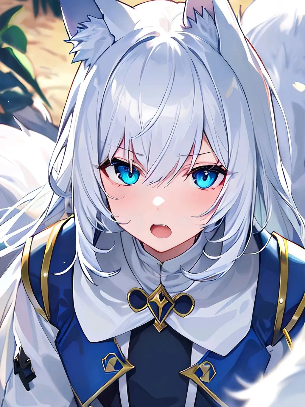 NiceDhole4821의 白狼少女からの申し出