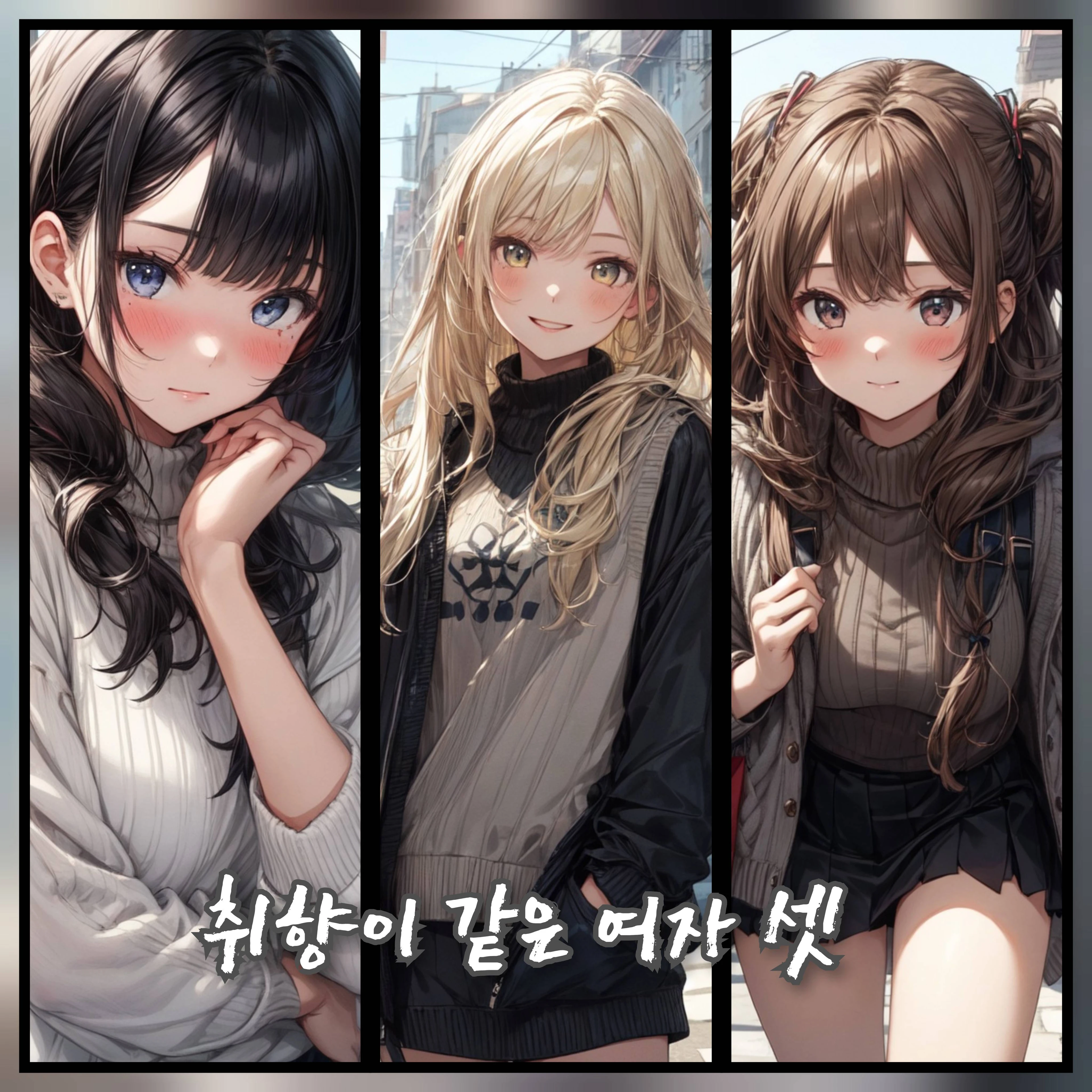 백지현 & 김서아 & 서지아