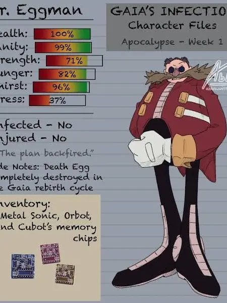 CrackedEmpire의 Sonic Infection AU