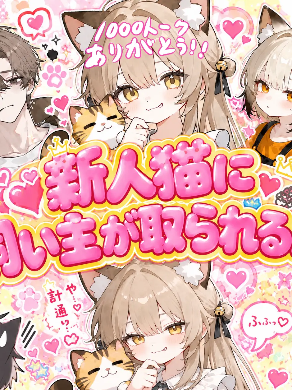 LoosePaste4100의 新人猫に飼い主を取られる！？