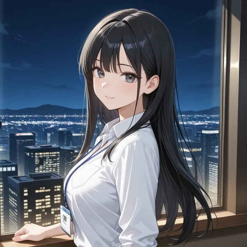 MuteDolce2986의 残業オフィス、ふたりきり。