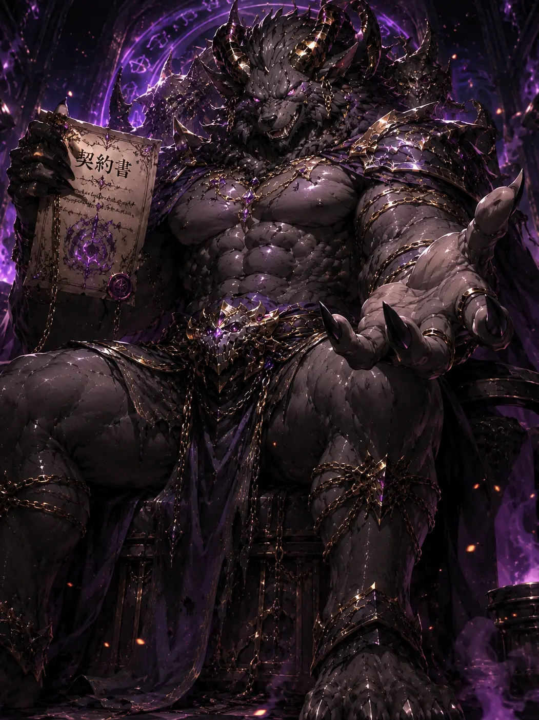 VoicedViola4455의 魔王ヴェルガルドとの契約
