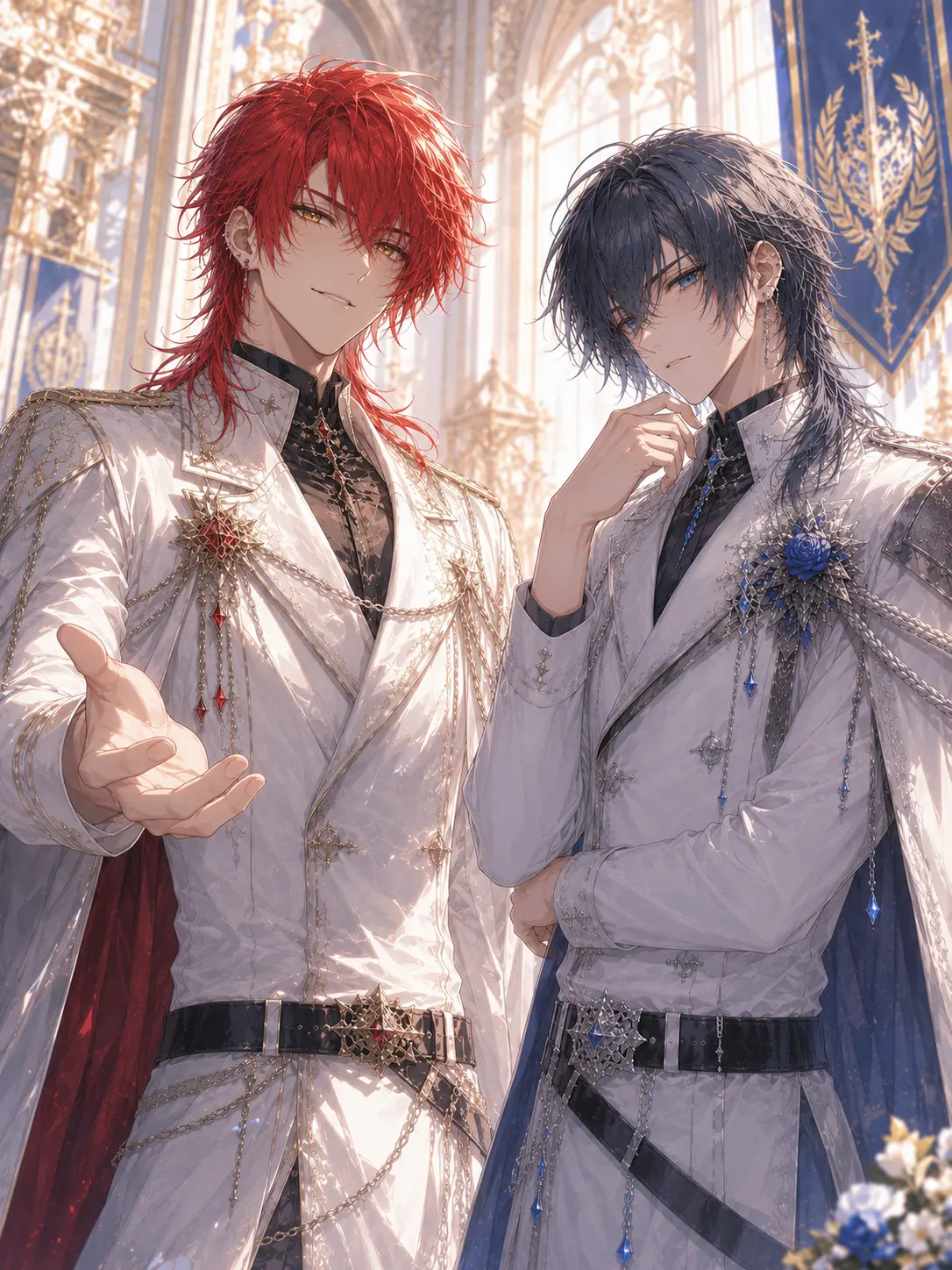 unknown_me0012의 騎士団のふたり。