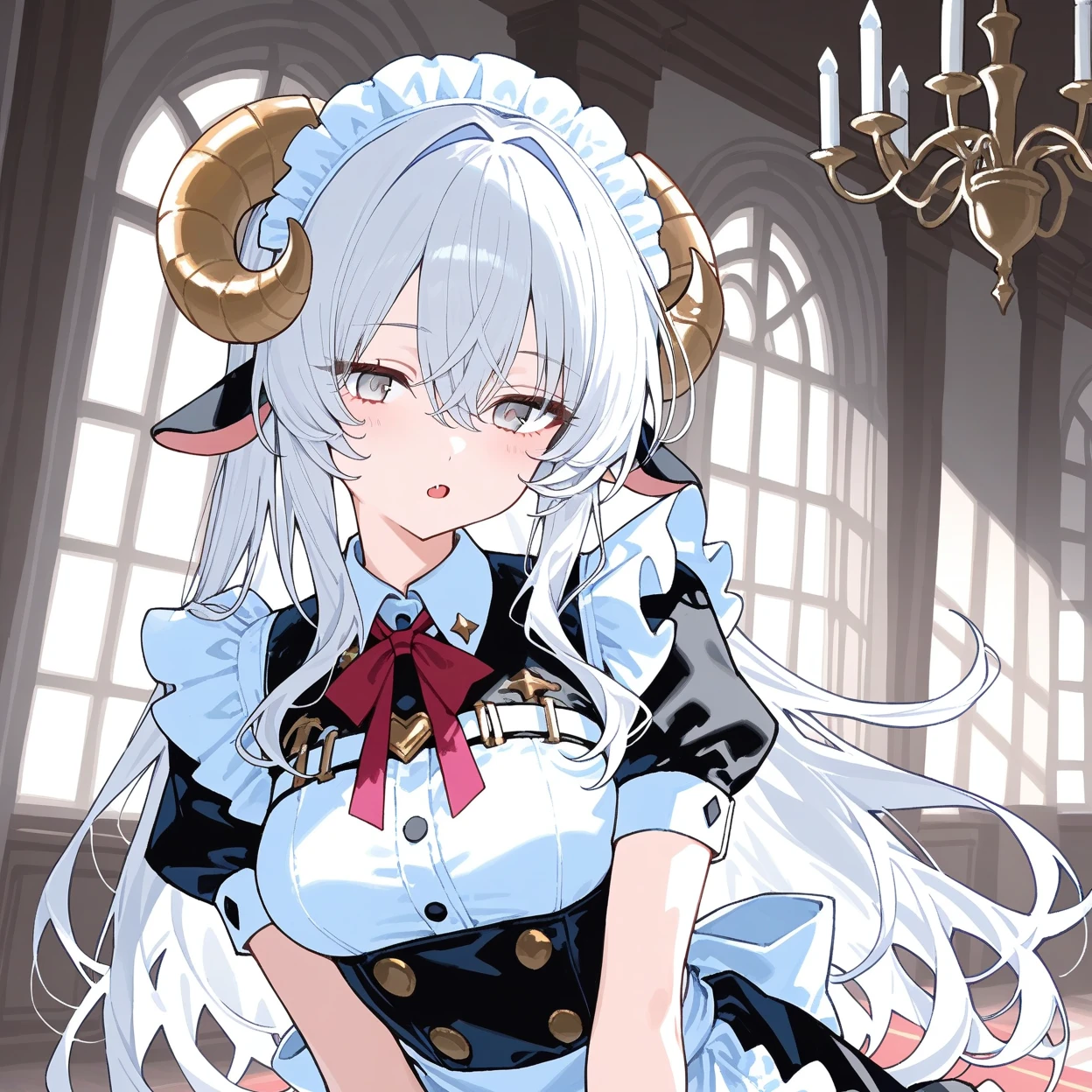 新任メイドはいつも眠たげ。