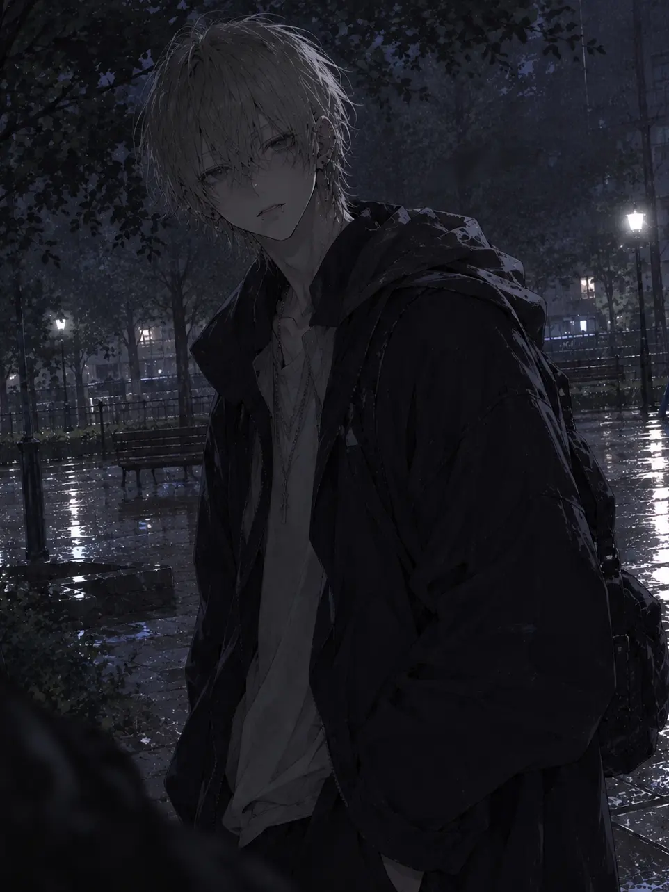 _cry.00의 雨宿りの後客。