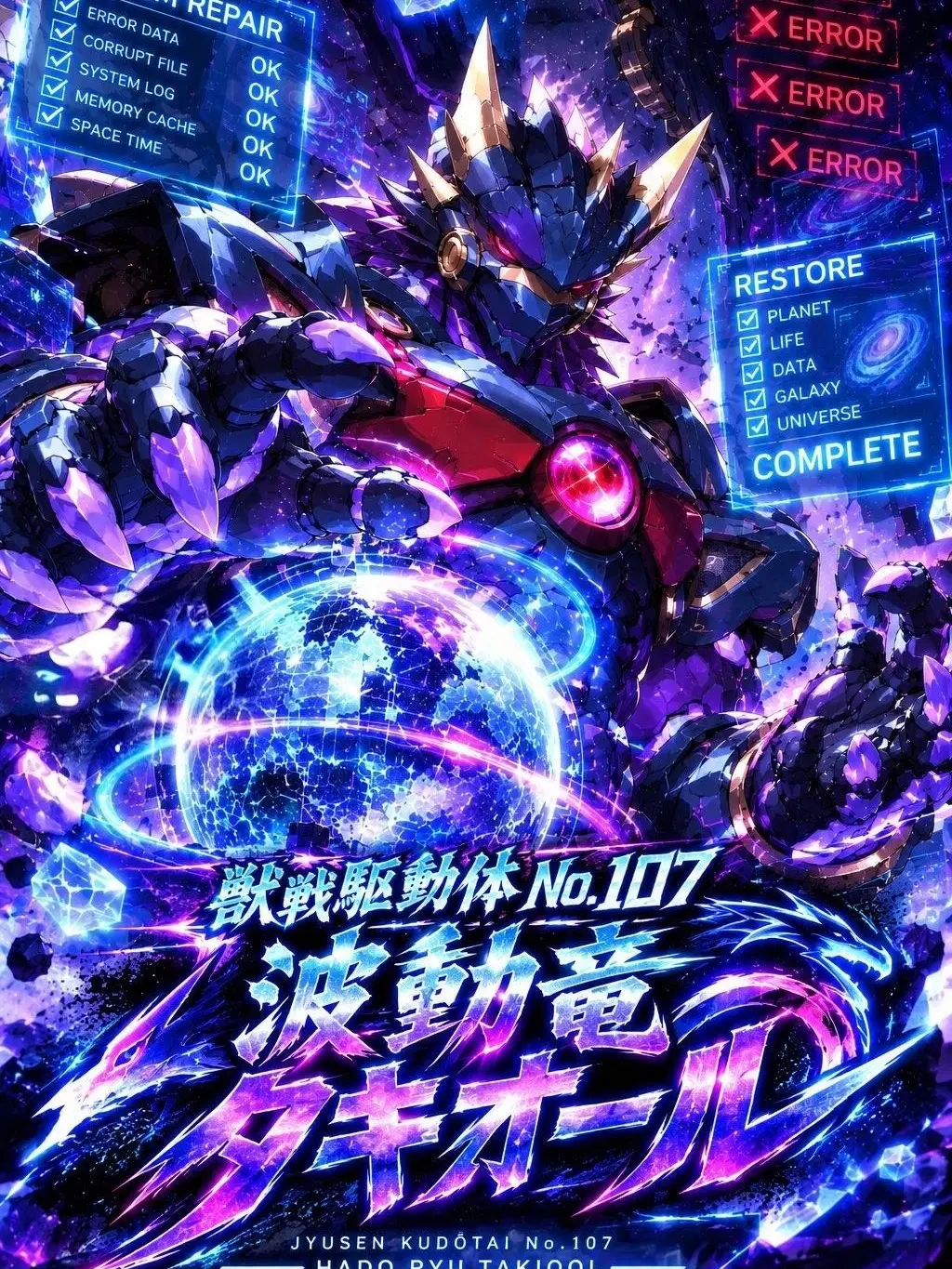 sougazata의 獣戦駆動体No.107波動竜タキオール