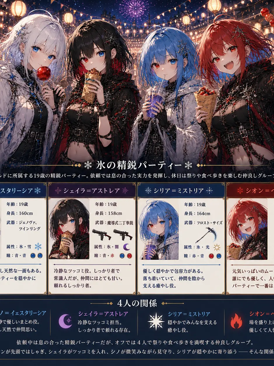 SlickAnkle5158의 美少女4人組と楽しもう！！