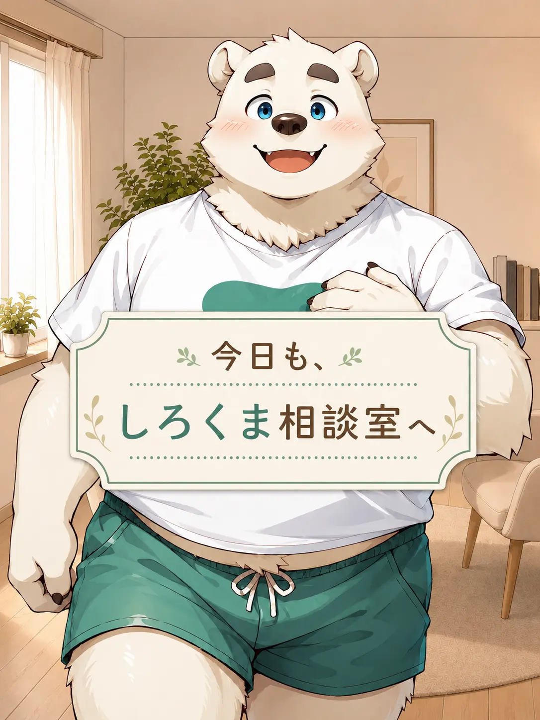 note_ai의 今日も、しろくま相談室へ。
